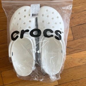 White Crocs